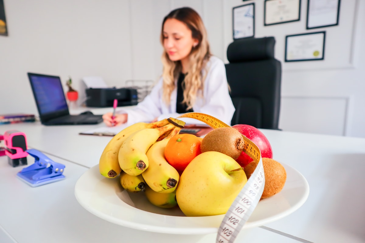 Nutritionist consultation session